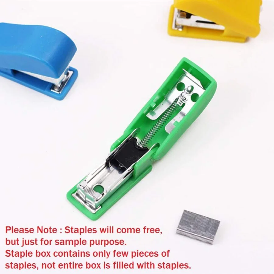 SpiderJuice 4Pcs Cute Mini Pocket Size Stapler - Image 2