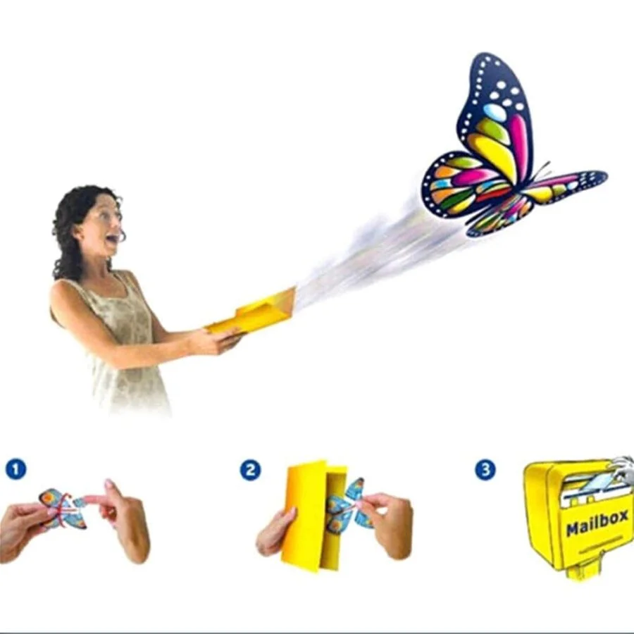 SpiderJuice Self Powered Flying Magic Butterfly Surprise Gifting Toy - Image 8