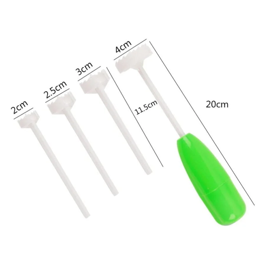 SpiderJuice Replaceable Spiral Cutter Heads Hand Digging Vegi Drill Corer for Stuffed Food - Image 2