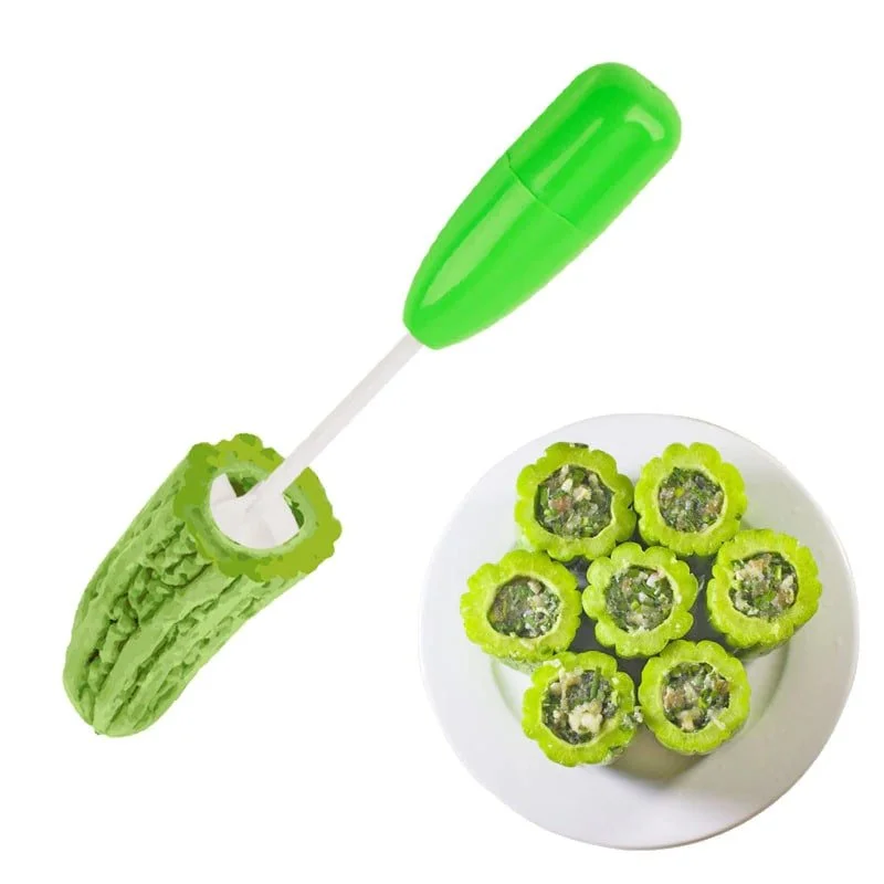 SpiderJuice Replaceable Spiral Cutter Heads Hand Digging Vegi Drill Corer for Stuffed Food - Image 4