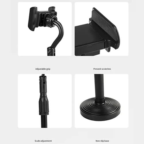 SpiderJuice Height Adjustable WFM Desktop Mobile Holder Stand - Image 6