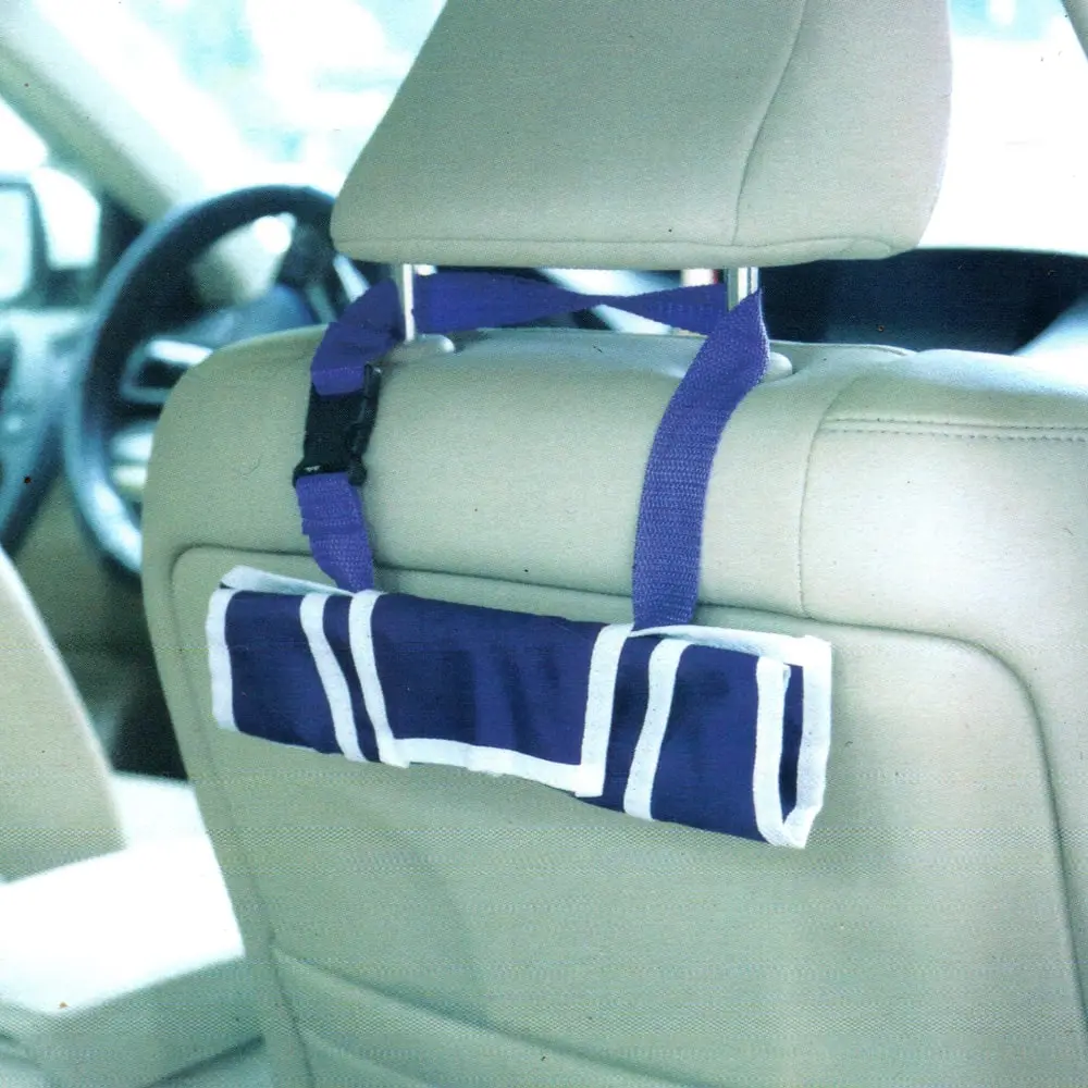 SpiderJuice 1Pc 3in1 Car Back Seat Folding Umbrella Storage Hanging Bag