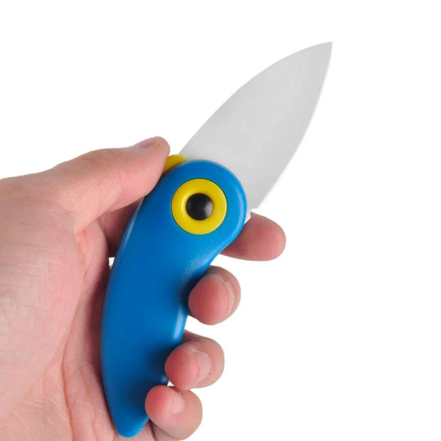 SpiderJuice 1Pc Cute Mini Folding Pocket Travel Ceramic Knife - Image 2