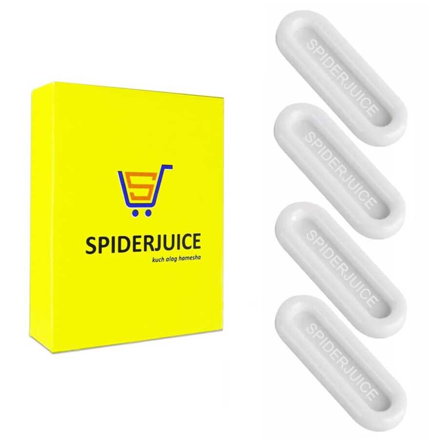 SpiderJuice 4Pc Self Adhesive Sliding Door Handle Finger Pulls