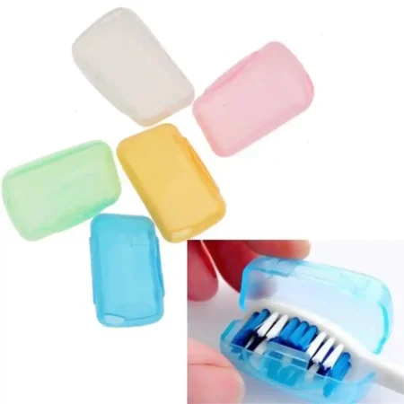SpiderJuice 5Pc Toothbrush Caps Bristle Protection Covers