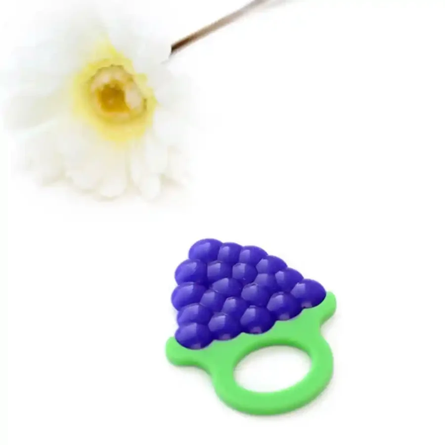 SpiderJuice 1Pc Baby Grapes Teether For Babies Kids Toddlers Oral Care Training - Image 5