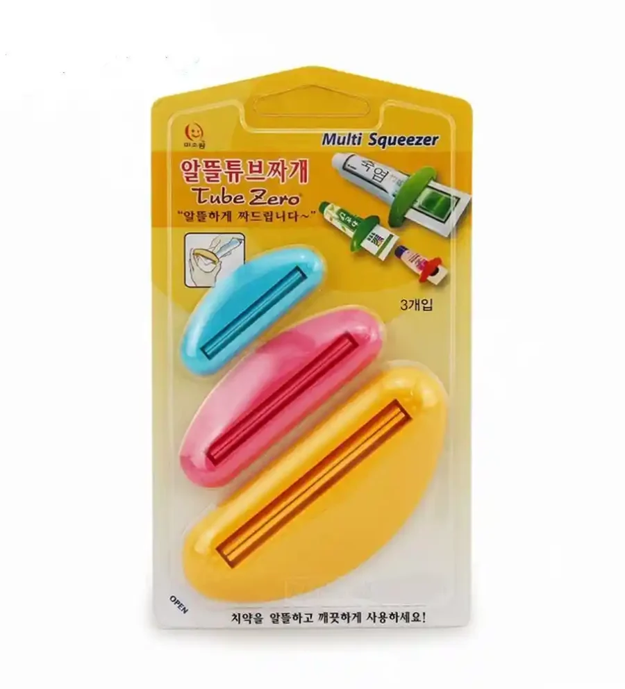 SpiderJuice 3 Different Width Size Plastic Tube Squeezer For Zero Waste Toothpaste Or Any Lotion - Image 4