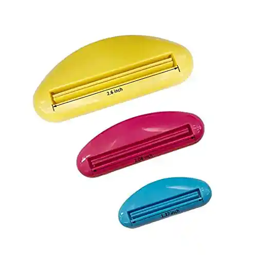 SpiderJuice 3 Different Width Size Plastic Tube Squeezer For Zero Waste Toothpaste Or Any Lotion - Image 7