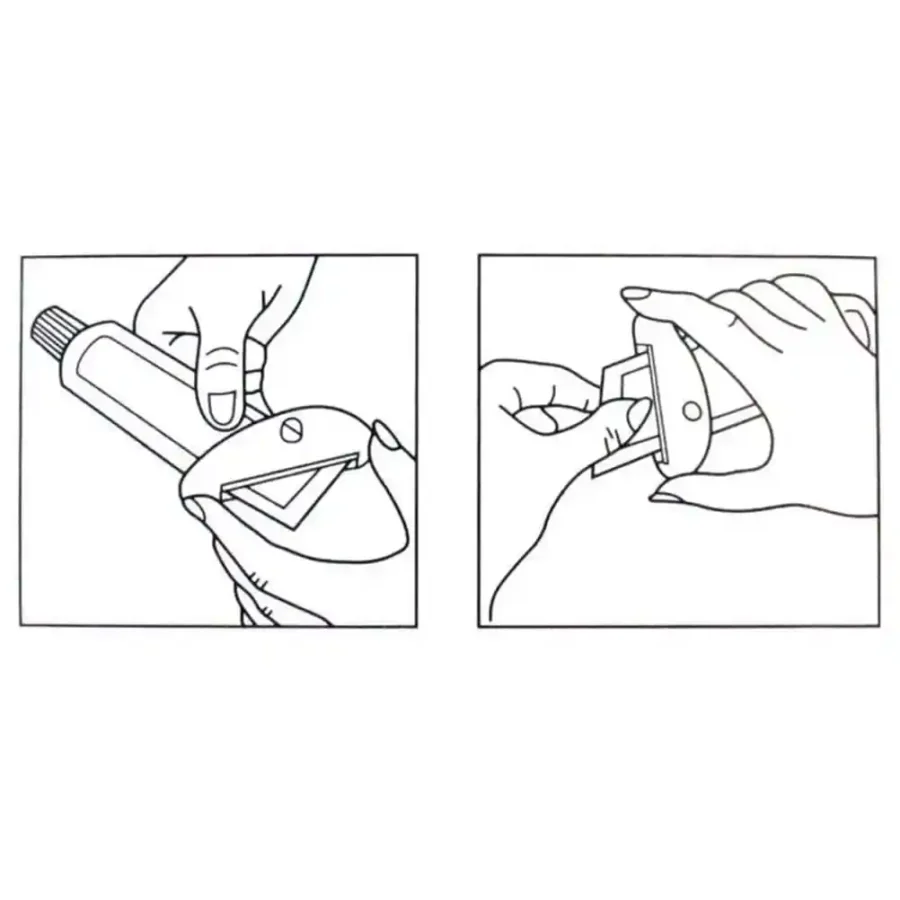 SpiderJuice 3 Different Width Size Plastic Tube Squeezer For Zero Waste Toothpaste Or Any Lotion - Image 9