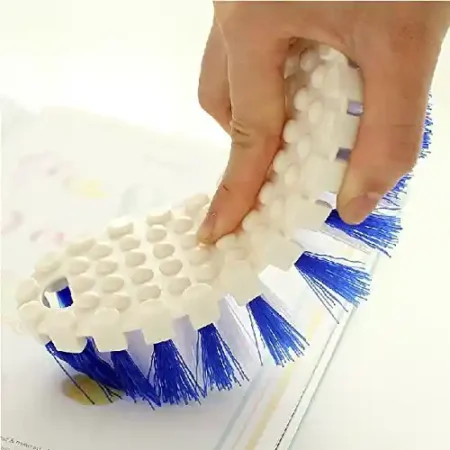 SpiderJuice 1Pc Flexible Cleaning Brush With Hard Bristles Brush