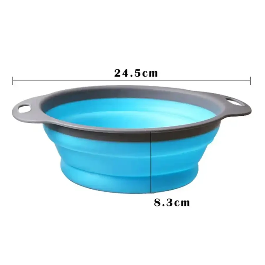 SpiderJuice 1Pc Foldable Bucket Strainer For Excess Water Draining From Fruits And Vegetables - Image 4