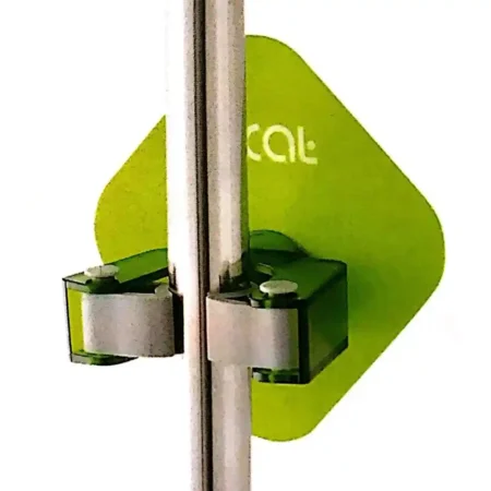 SpiderJuice Self Adhesive Mop Holder With Easy No Pins Or Drill Installation For Bathroom Kitchen Office