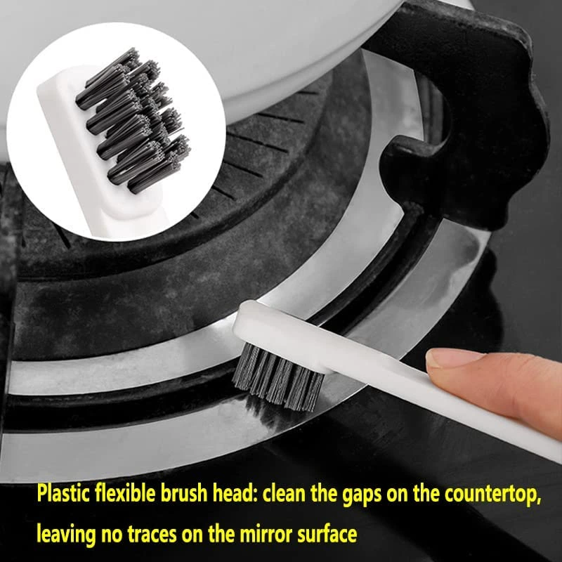 1pc Multi-functional Cleaning Brush With Bendable Stiff Bristles