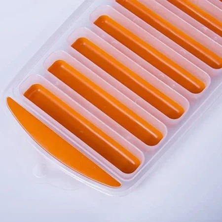 Long Cylinder Ice Sticks Cube Mold With Easy Push Pop Up
