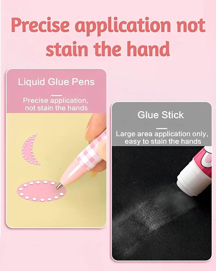 SpiderJuice 3Pc Mess Free Precision Fine Tip Liquid Glue Pen - Image 9