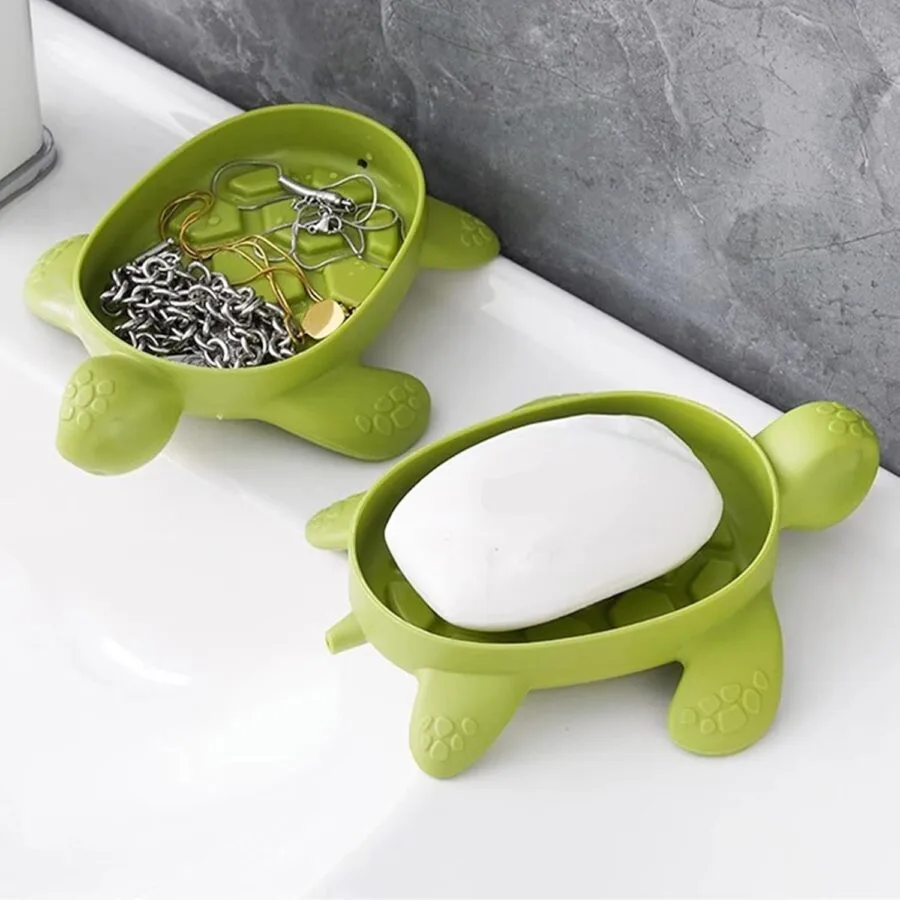 SpiderJuice turtle aquatic animal used as accessory storage box, soap dish or for aesthetic stuff for photography